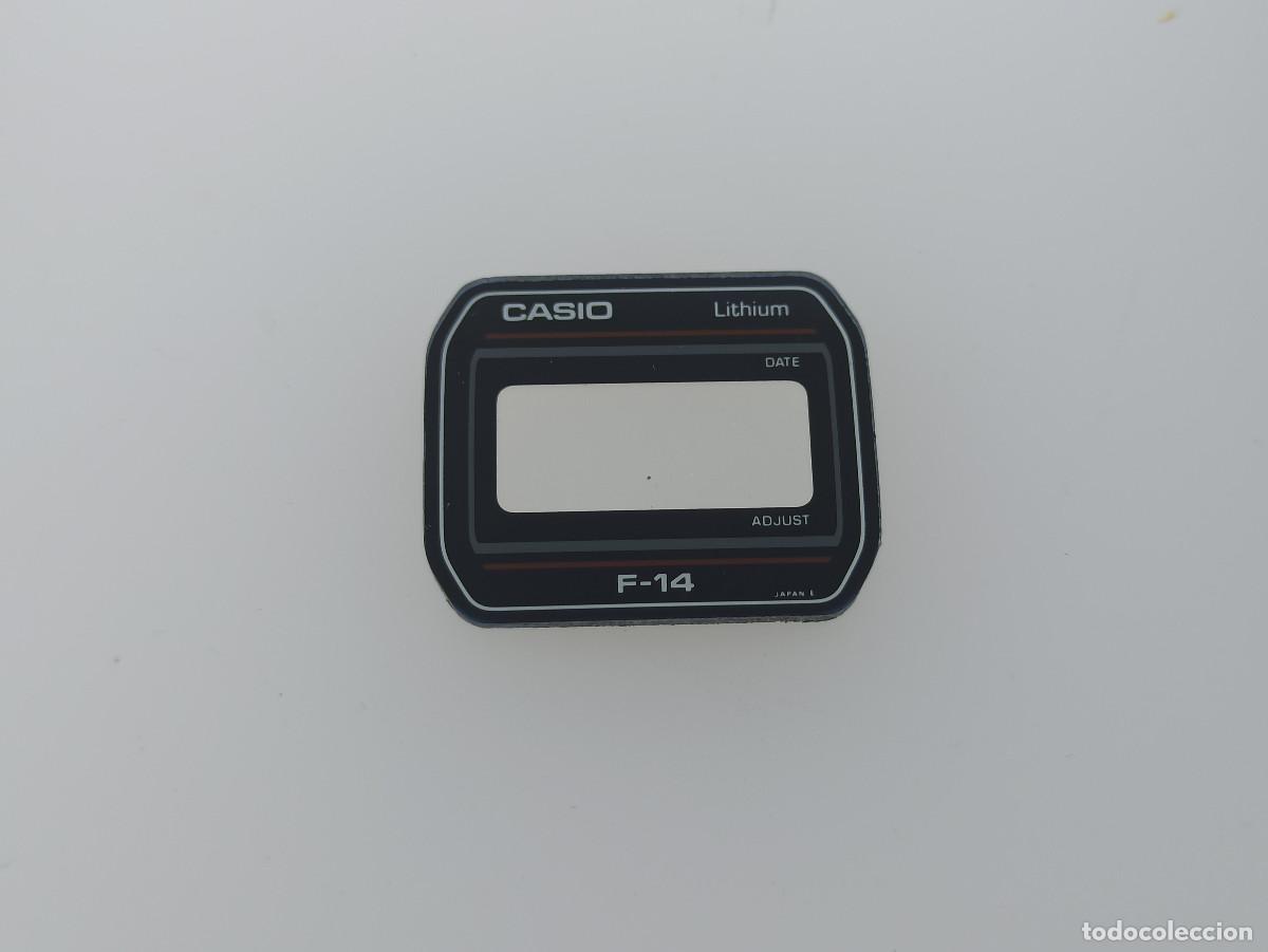 Recambios de relojes: Cristal Casio F-14