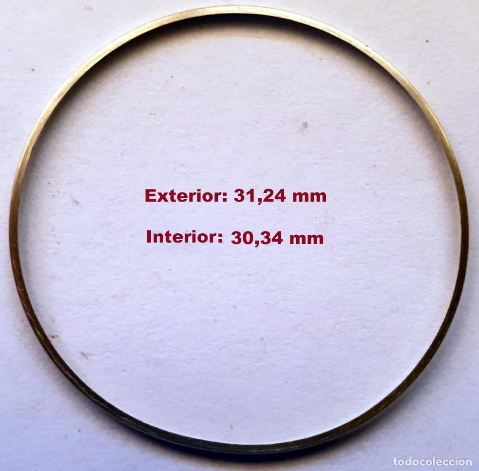 Pi&egrave;ces de rechange de montres et horloges: BISEL DE RELOJ (WATCH BEZEL) - VER FOTOS PARA OBSERVAR MEDIDAS - X