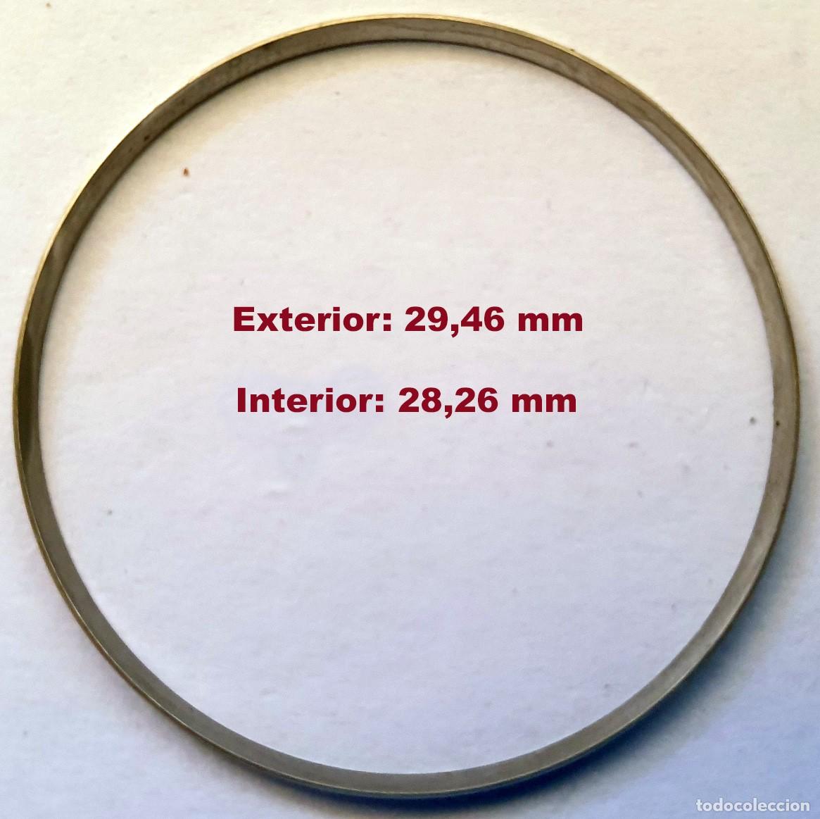 Pi&egrave;ces de rechange de montres et horloges: BISEL DE RELOJ (WATCH BEZEL) - VER FOTOS PARA OBSERVAR MEDIDAS - X