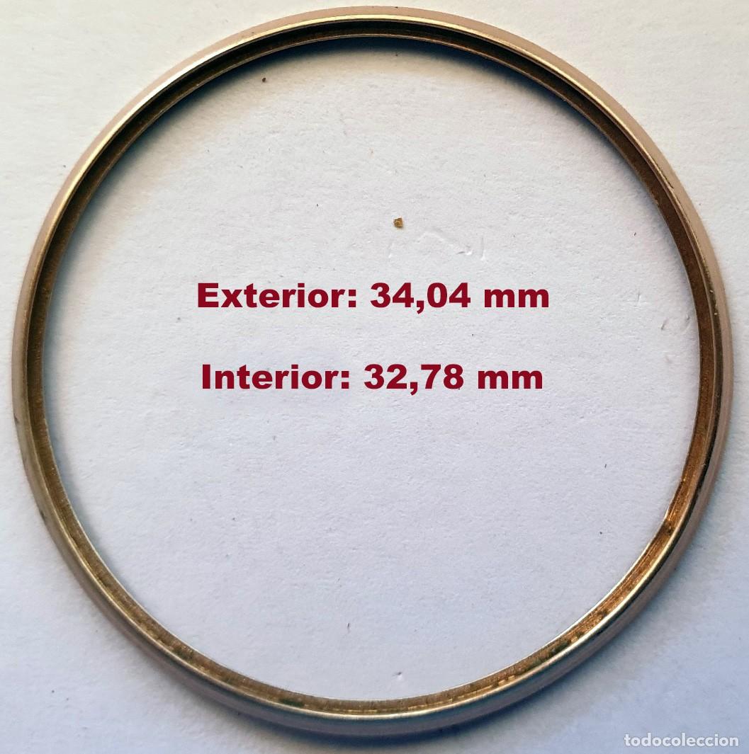 Pi&egrave;ces de rechange de montres et horloges: BISEL DE RELOJ (WATCH BEZEL) - VER FOTOS PARA OBSERVAR MEDIDAS - X