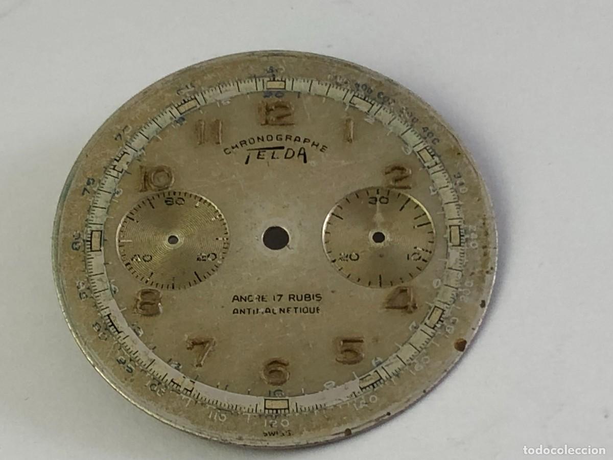 Recambios de relojes: TELDA CHRONOGRAPHE Esfera , Di&aacute;metro 32,4 mm &rdquo;&rdquo;
