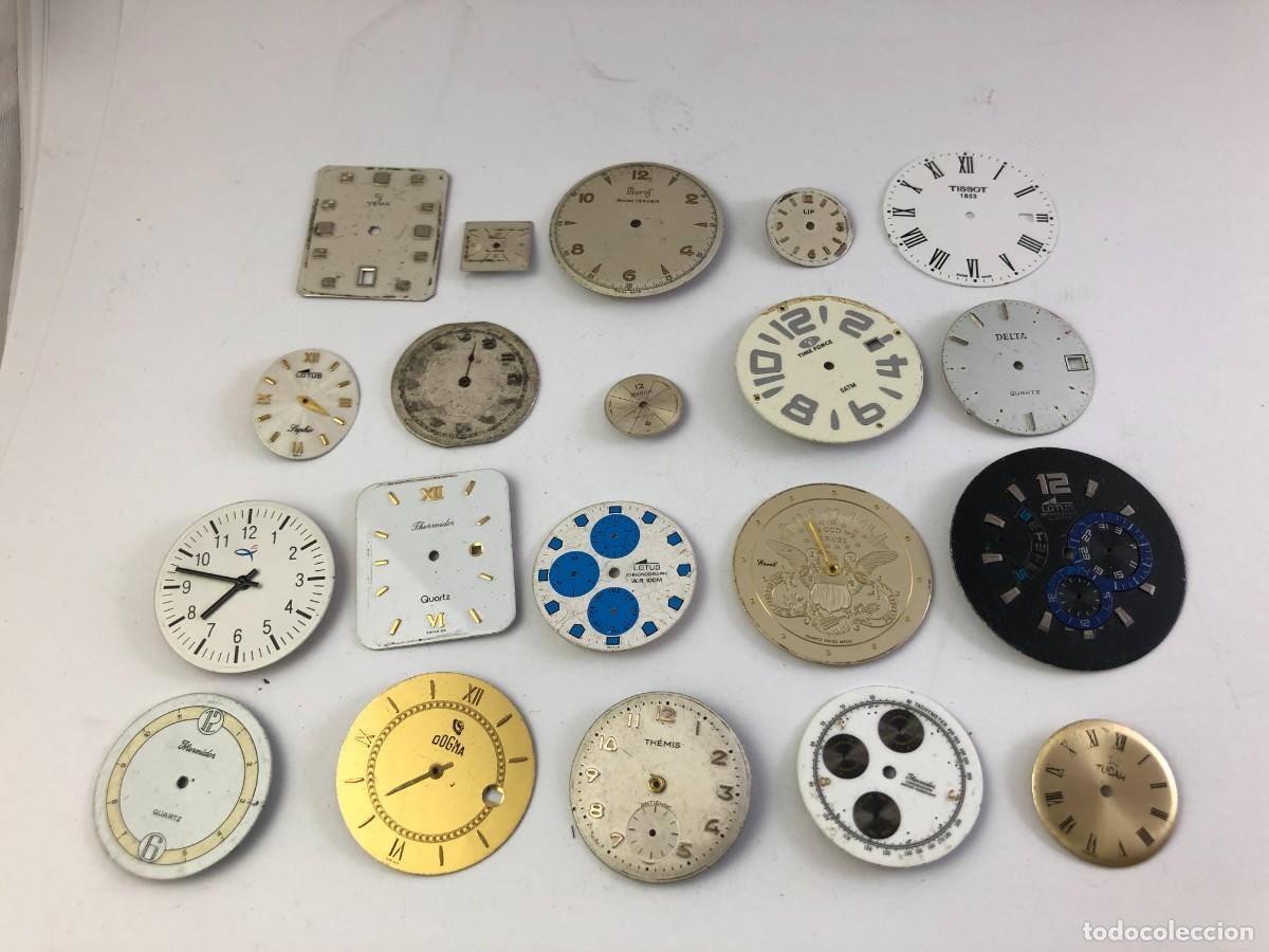 Recambios de relojes: Lote de 20 Esferas &rdquo;&rdquo; - Foto 1