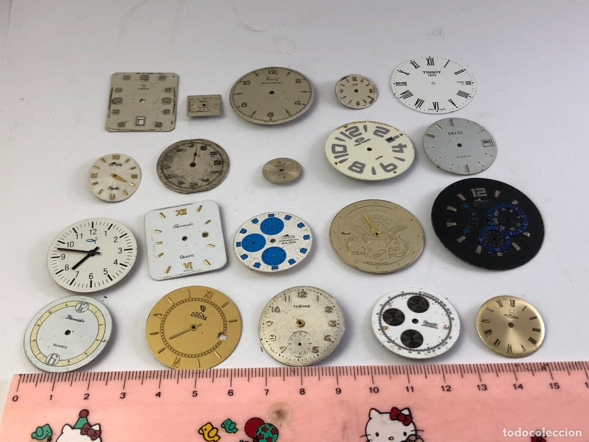 Recambios de relojes: Lote de 20 Esferas &rdquo;&rdquo; - Foto 2