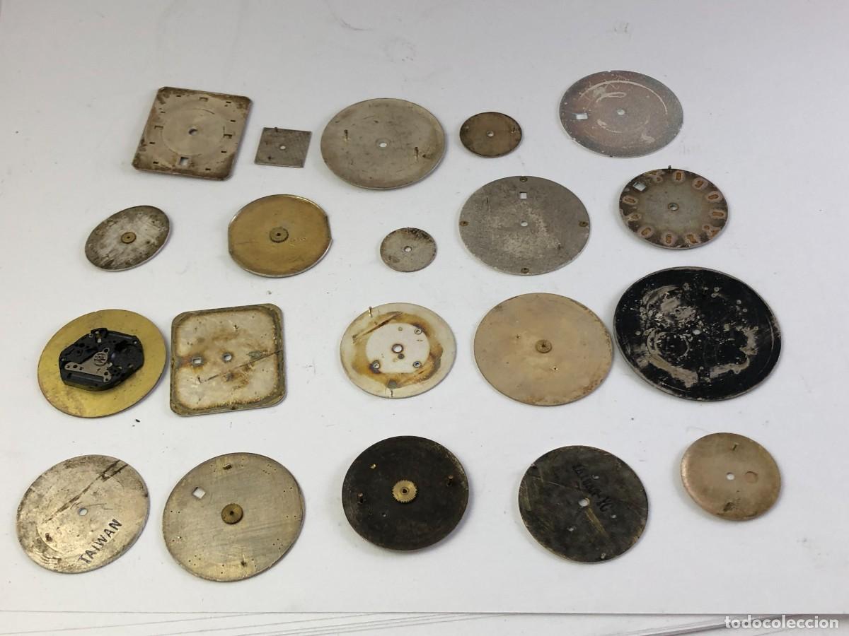 Recambios de relojes: Lote de 20 Esferas &rdquo;&rdquo; - Foto 3