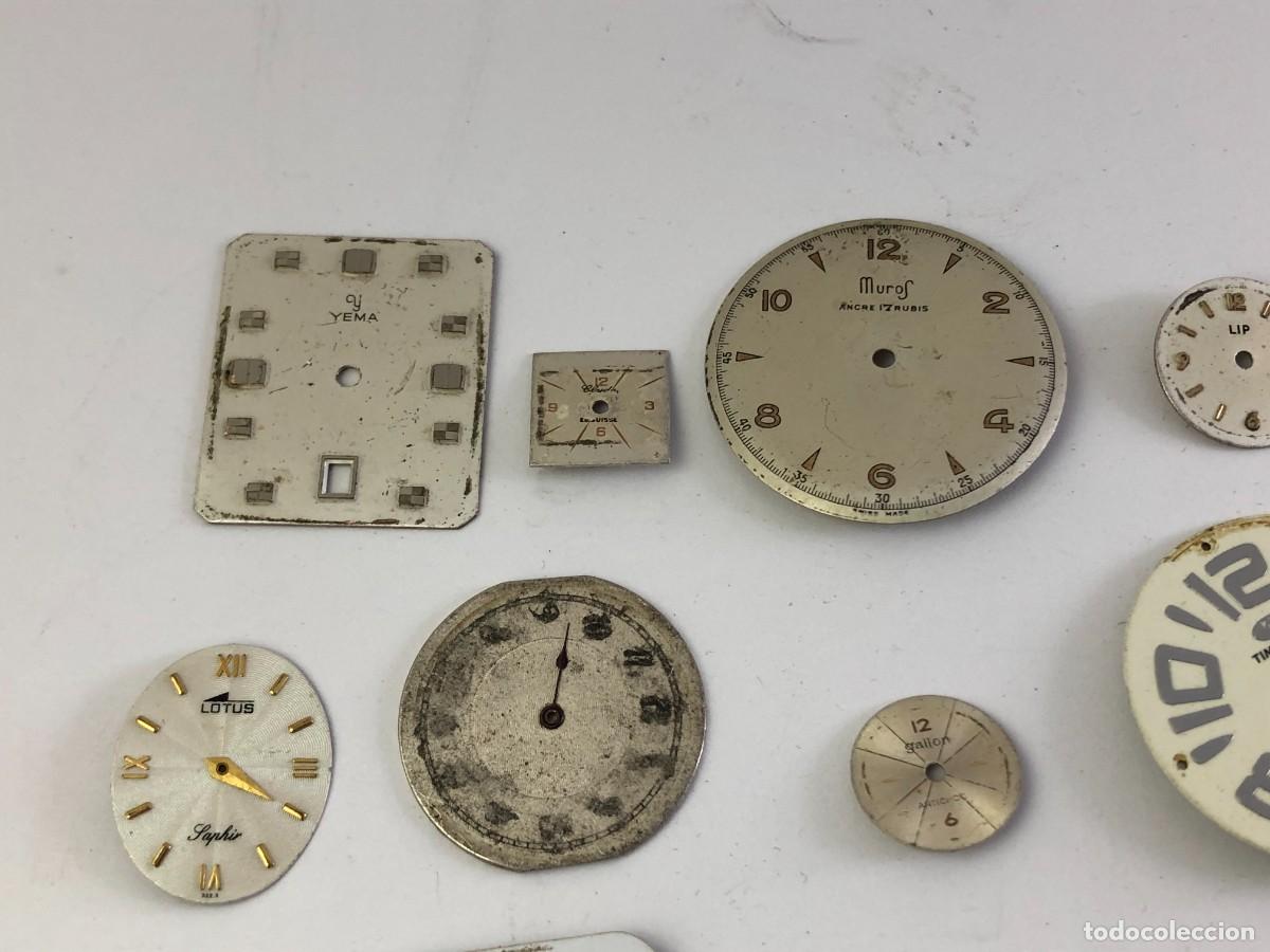 Recambios de relojes: Lote de 20 Esferas &rdquo;&rdquo; - Foto 4