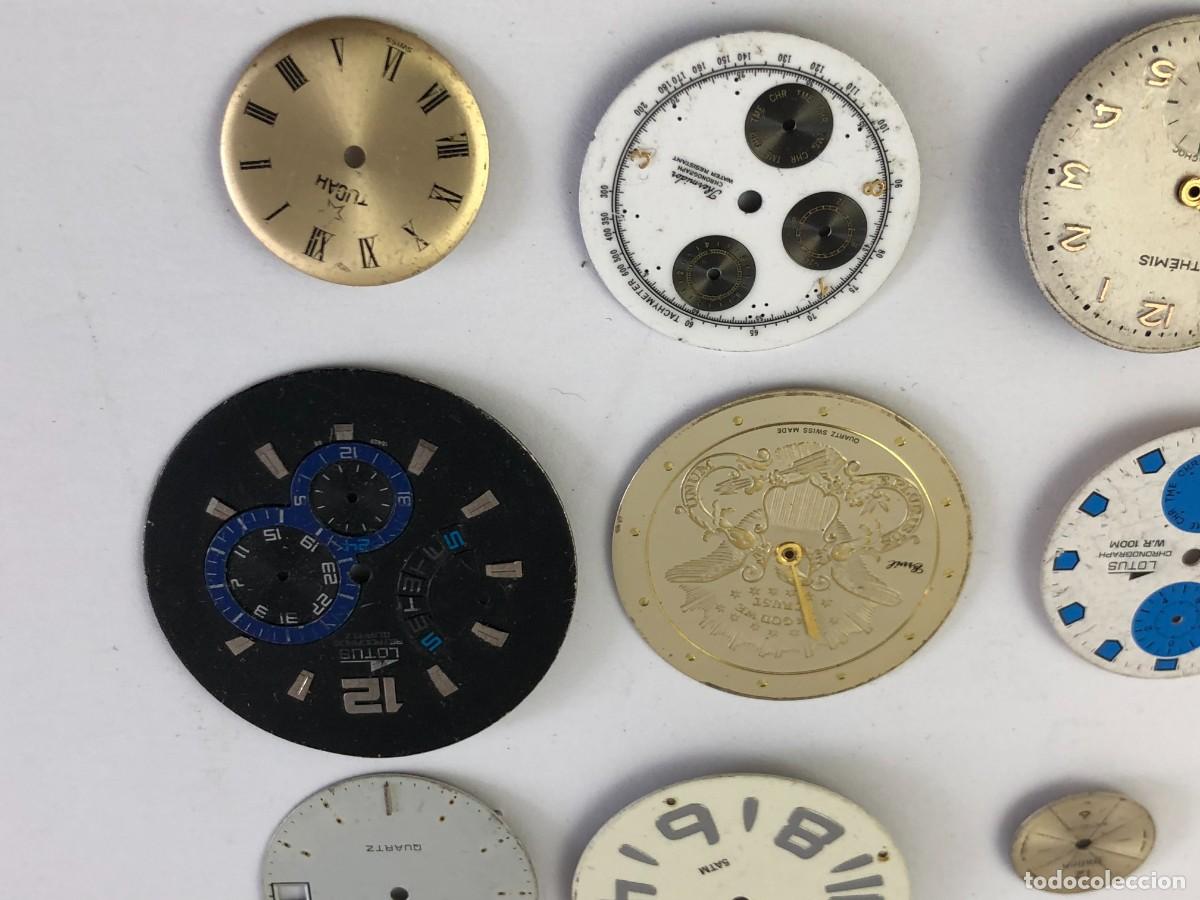 Recambios de relojes: Lote de 20 Esferas &rdquo;&rdquo; - Foto 6