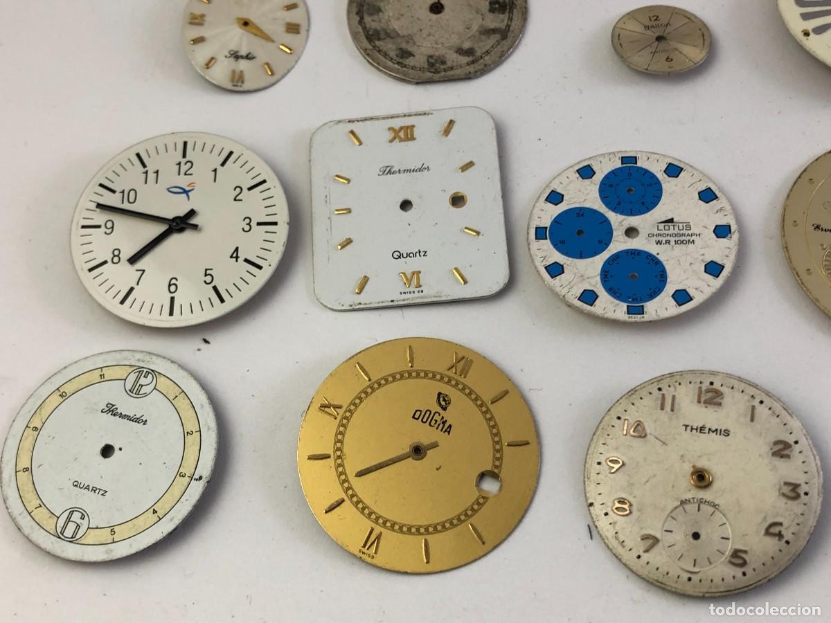 Recambios de relojes: Lote de 20 Esferas &rdquo;&rdquo; - Foto 7