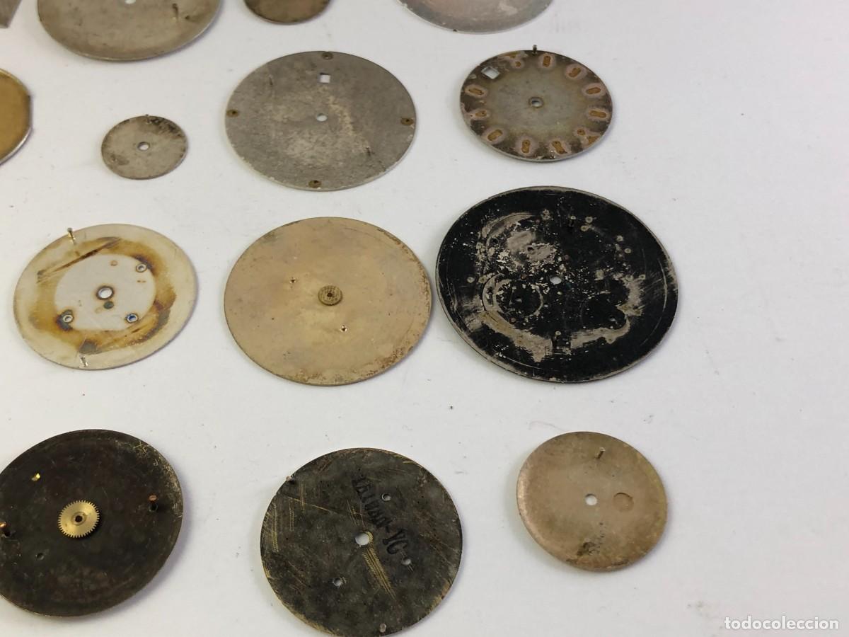 Recambios de relojes: Lote de 20 Esferas &rdquo;&rdquo; - Foto 11