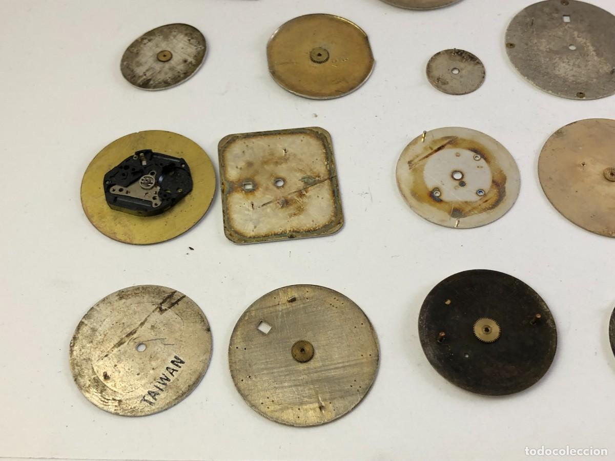 Recambios de relojes: Lote de 20 Esferas &rdquo;&rdquo; - Foto 12