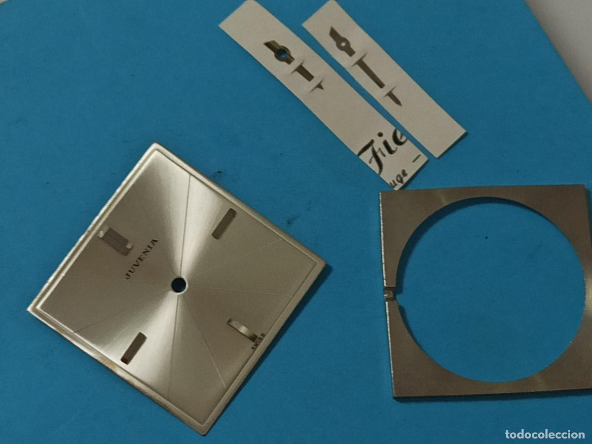 Recambios de relojes: Lote de esferas Juvenia