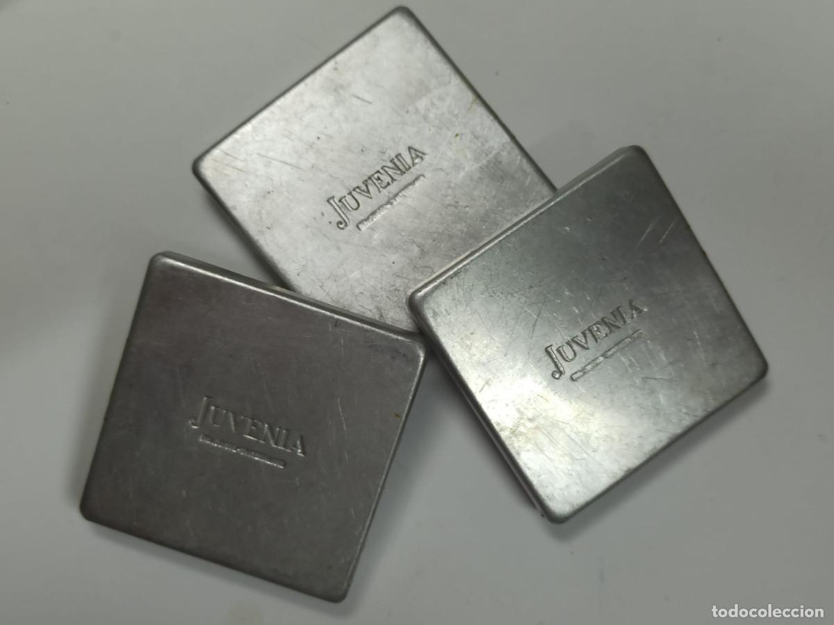 Recambios de relojes: Lote 3 cajas de aluminio reloj Juvenia