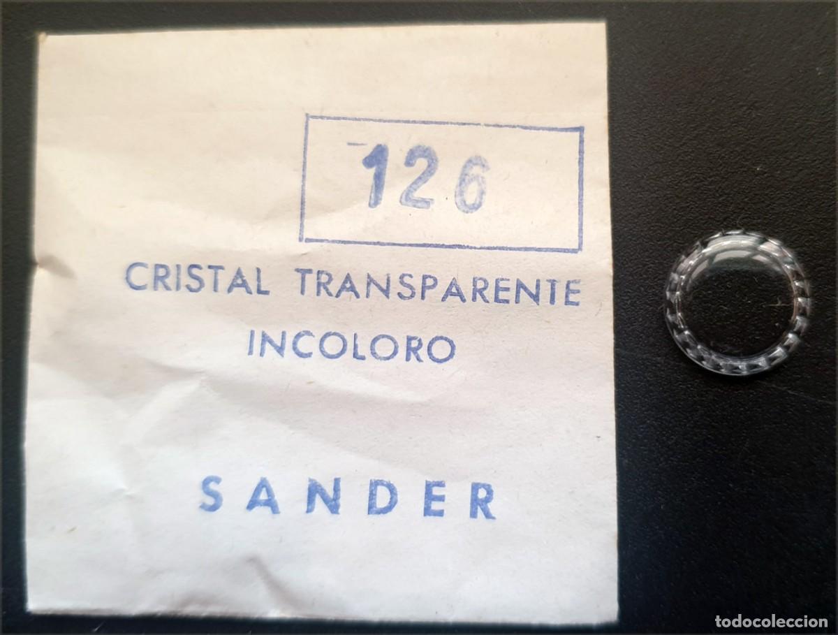Pi&egrave;ces de rechange de montres et horloges: WATCH GLASSES - VIDRIO DE RELOJ - SANDER - DI&Aacute;METRO 126 - X