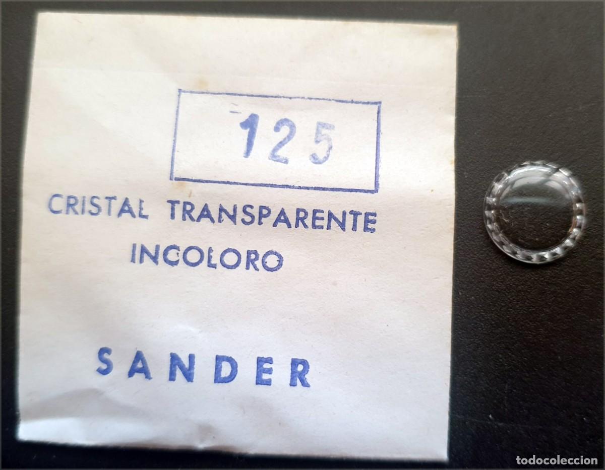 Pi&egrave;ces de rechange de montres et horloges: WATCH GLASSES - VIDRIO DE RELOJ - SANDER - DI&Aacute;METRO 125 - X