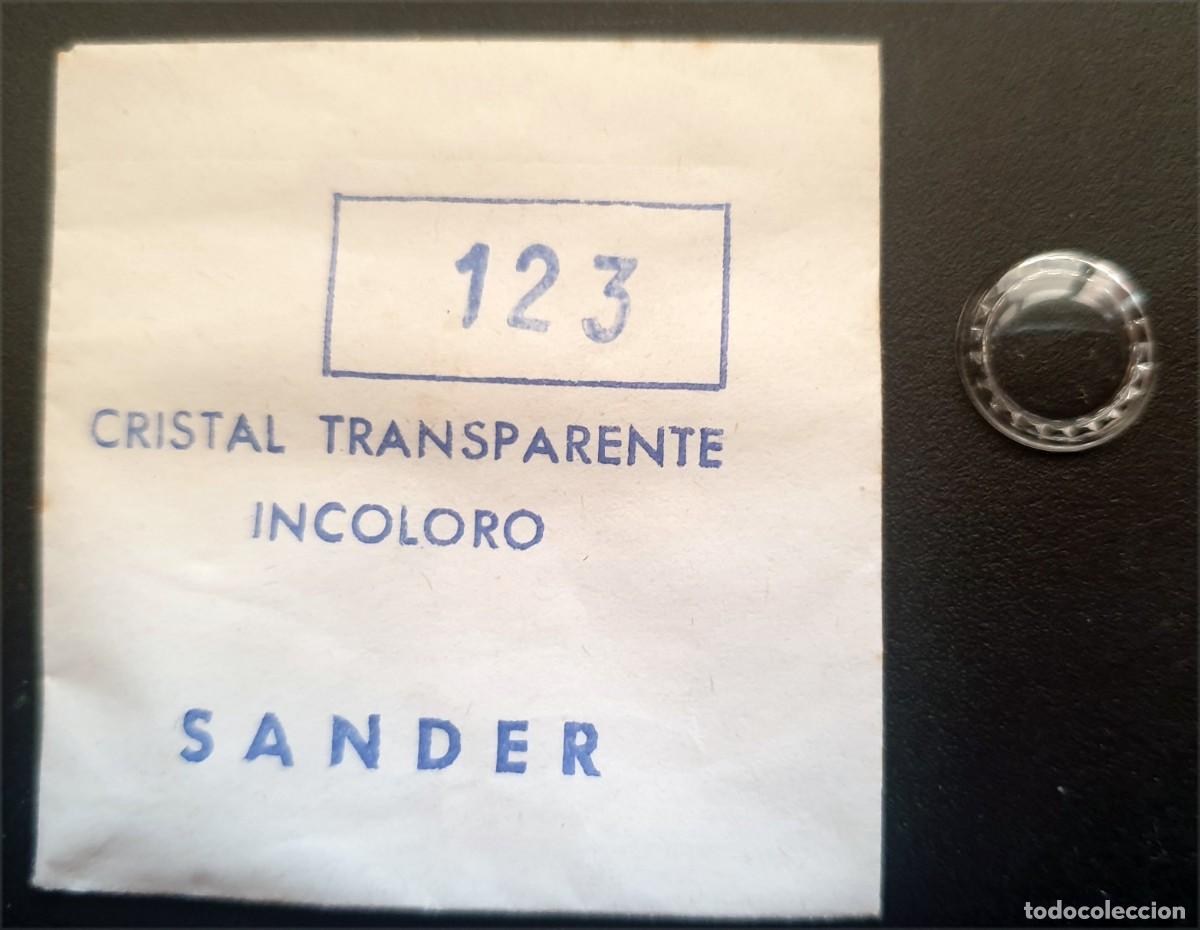 Recambios de relojes: WATCH GLASSES - VIDRIO DE RELOJ - SANDER - DI&Aacute;METRO 123 - X