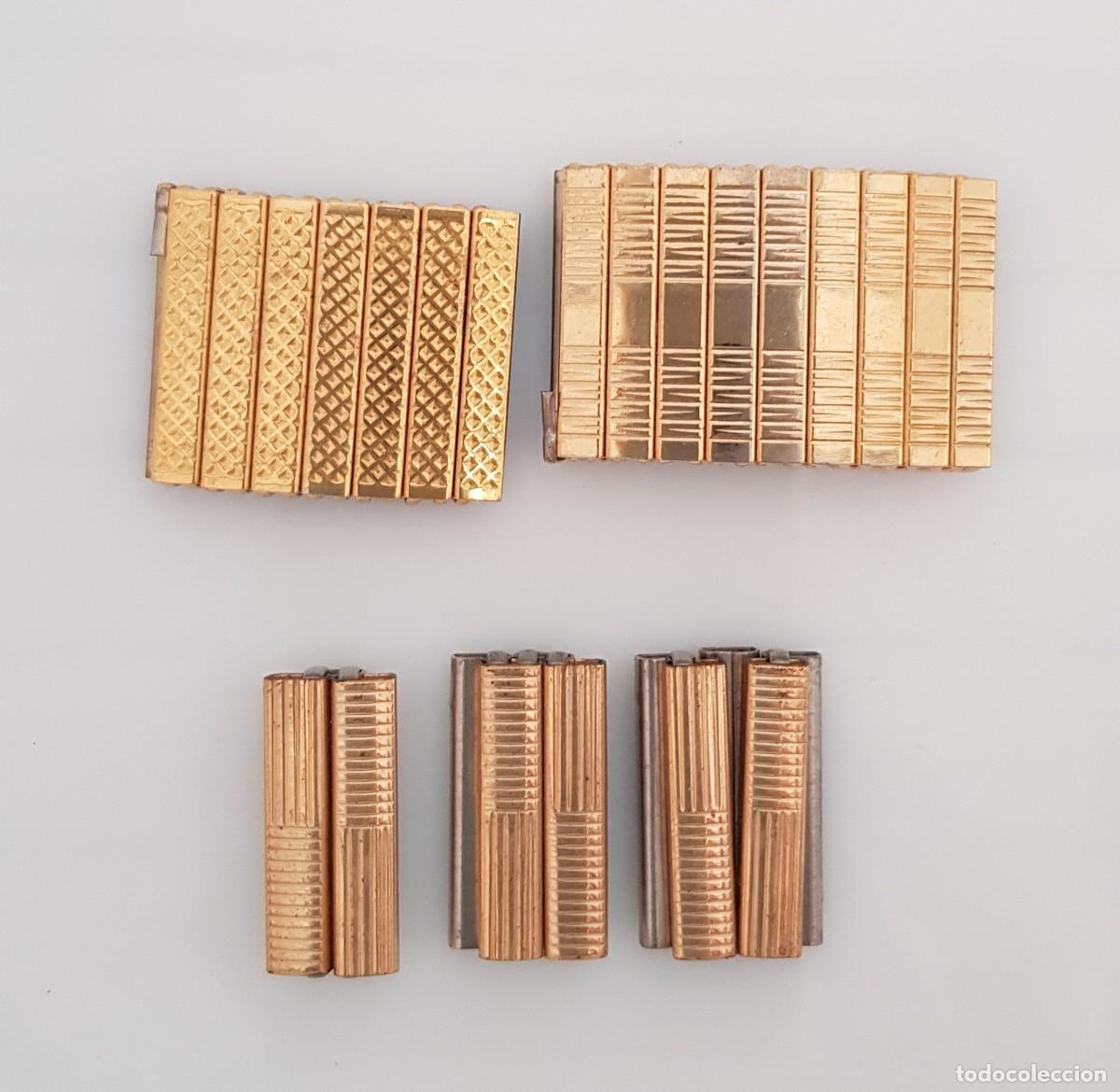Ricambi di orologi: 101-FRAGMENTOS DE PULSERAS FIXOFLEX Y OTROS TIPOS -PARA ENSANCHAR CADENAS VINTAGE