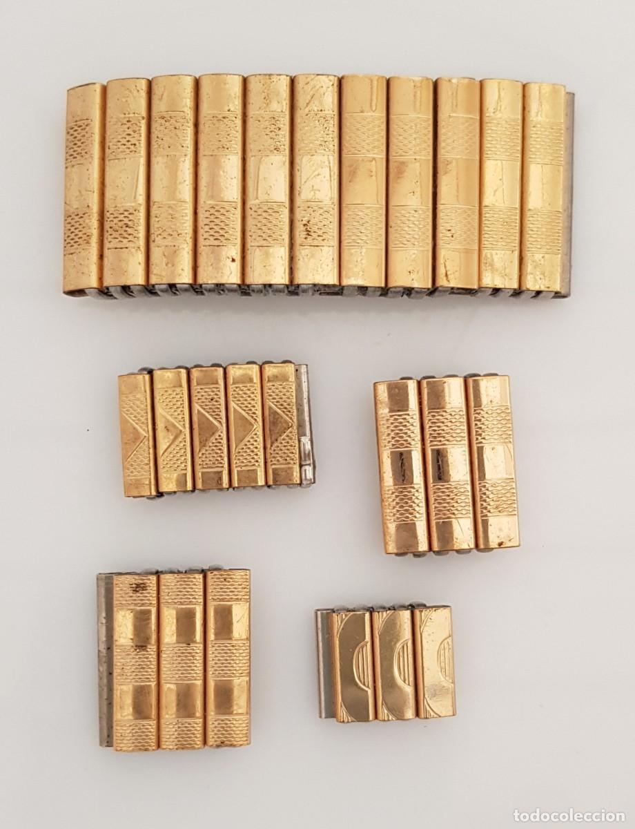 Ricambi di orologi: 134-FRAGMENTOS DE PULSERAS FIXOFLEX-PARA ENSANCHAR CADENAS VINTAGE-Ver Medidas