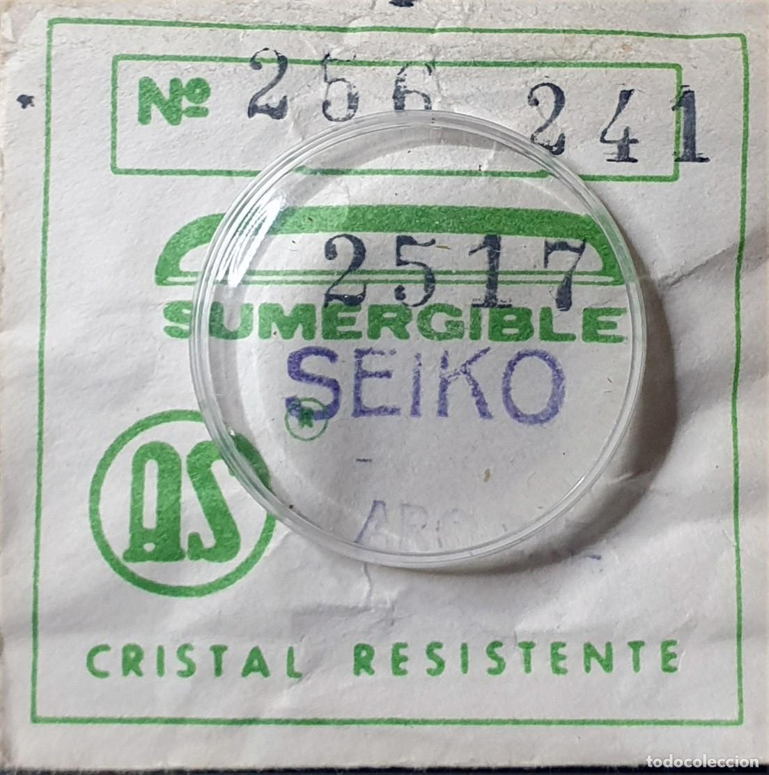 Pe&ccedil;as de reposi&ccedil;&atilde;o de rel&oacute;gios: WATCH GLASSES - VIDRIO DE RELOJ SEIKO - DI&Aacute;METRO 256 - X