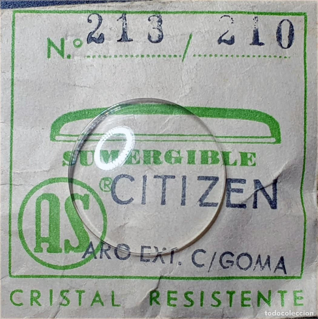 Pe&ccedil;as de reposi&ccedil;&atilde;o de rel&oacute;gios: WATCH GLASSES - VIDRIO DE RELOJ CITIZEN - DI&Aacute;METRO 213 - X