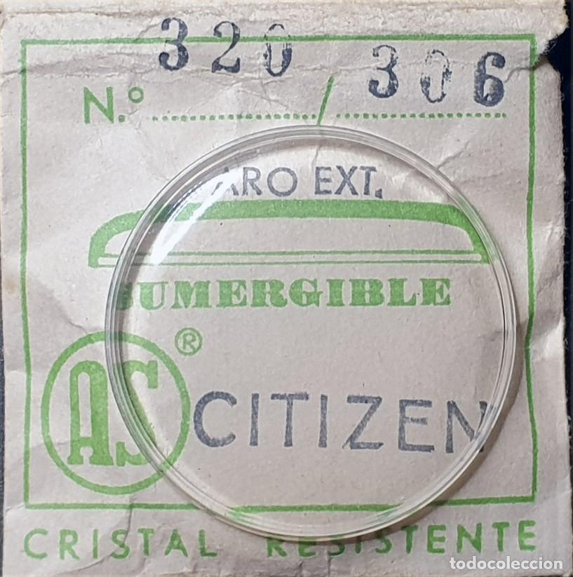 Pe&ccedil;as de reposi&ccedil;&atilde;o de rel&oacute;gios: WATCH GLASSES - VIDRIO DE RELOJ CITIZEN - DI&Aacute;METRO 320 - X