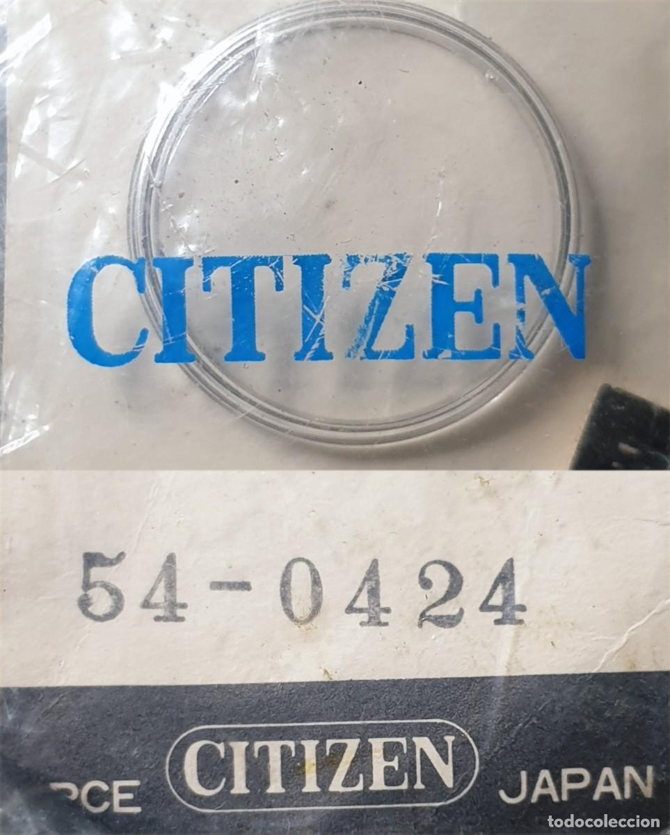 Pe&ccedil;as de reposi&ccedil;&atilde;o de rel&oacute;gios: WATCH GLASSES - VIDRIO DE RELOJ CITIZEN 54 0424 - X