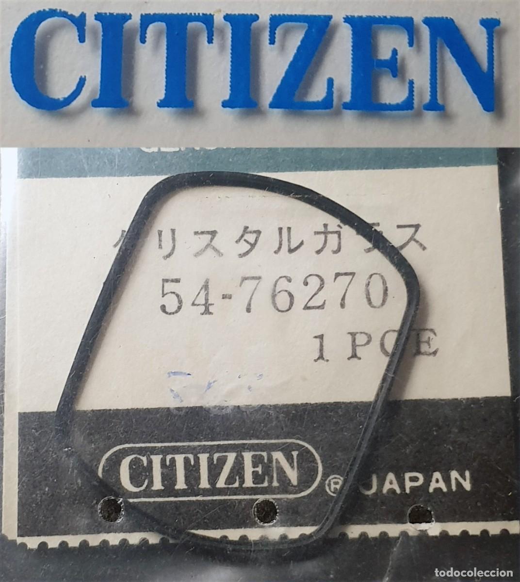 Pe&ccedil;as de reposi&ccedil;&atilde;o de rel&oacute;gios: WATCH GLASSES - VIDRIO DE RELOJ CITIZEN 54 76270 - X