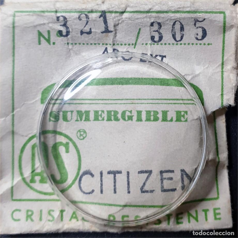 Pe&ccedil;as de reposi&ccedil;&atilde;o de rel&oacute;gios: WATCH GLASSES - VIDRIO DE RELOJ CITIZEN 321_305 - X