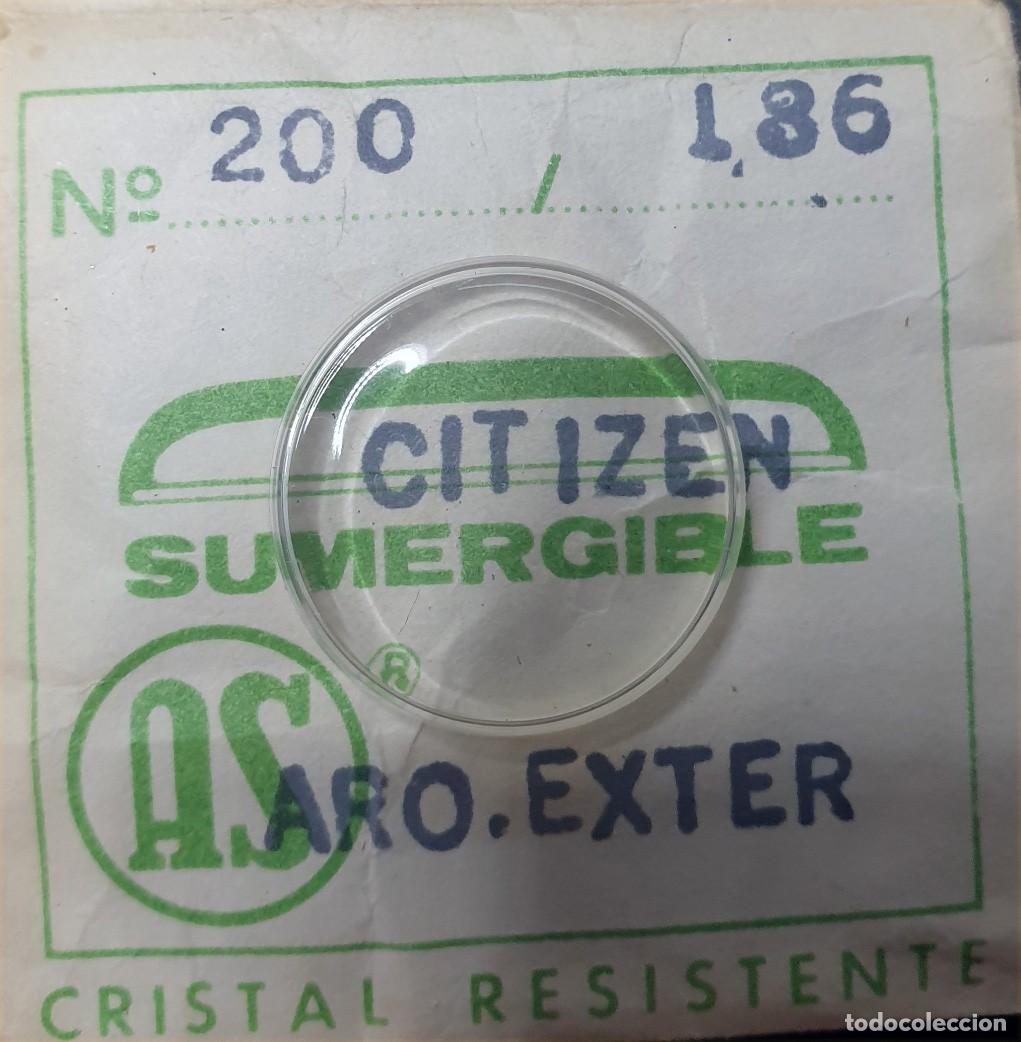 Pe&ccedil;as de reposi&ccedil;&atilde;o de rel&oacute;gios: WATCH GLASSES - VIDRIO DE RELOJ CITIZEN 200_186 - X