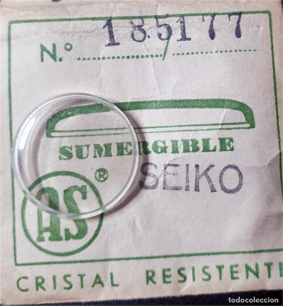 Pe&ccedil;as de reposi&ccedil;&atilde;o de rel&oacute;gios: WATCH GLASSES - VIDRIO DE RELOJ SEIKO 185_177 - X