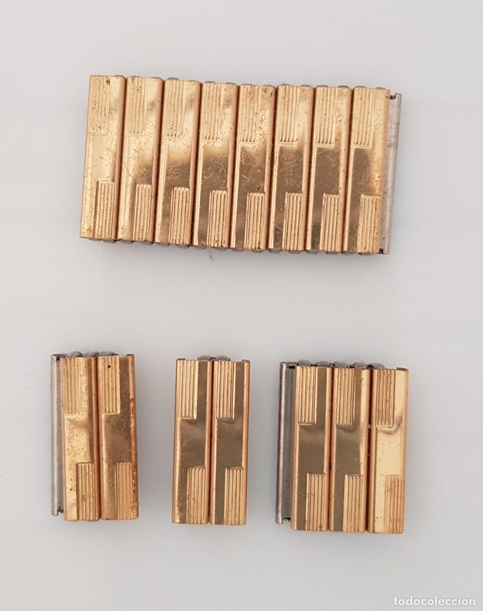 Ricambi di orologi: 136-FRAGMENTOS DE PULSERAS FIXOFLEX-PARA ENSANCHAR CADENAS VINTAGE- 18 mm.