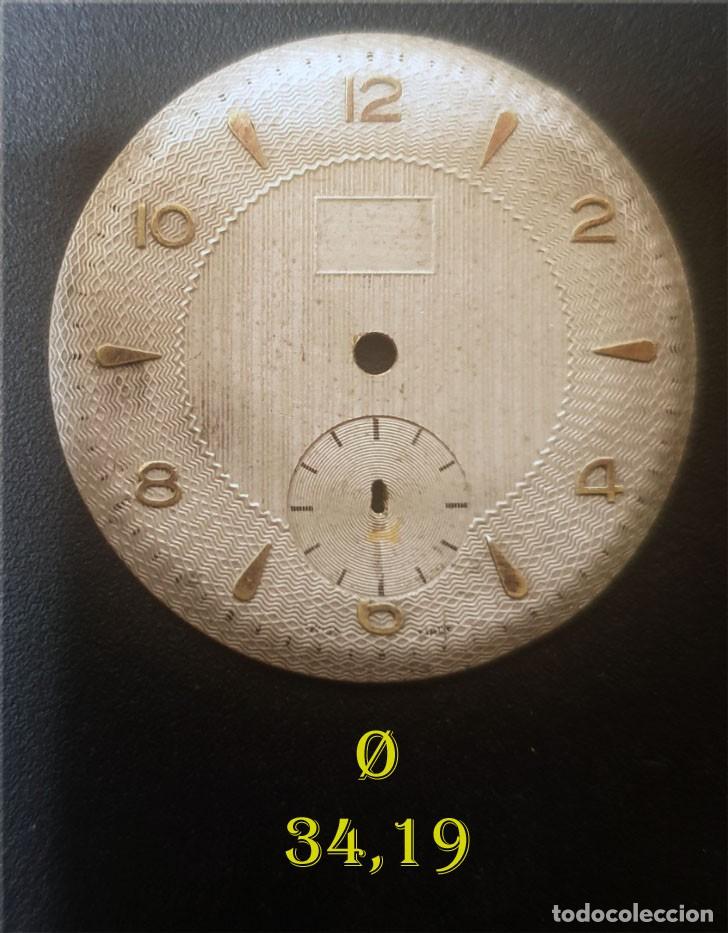 Pi&egrave;ces de rechange de montres et horloges: ESFERA DE RELOJ - VER FOTOS PARA MEDIDAS - X