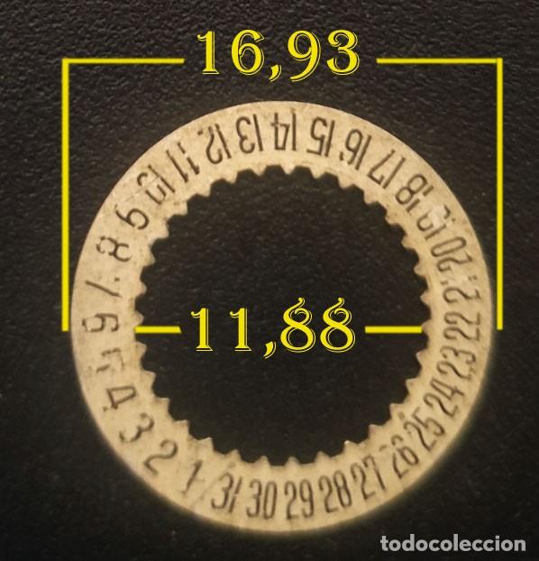 Ricambi di orologi: CALENDARIO DE RELOJ - VER FOTOS PARA MEDIDAS - X