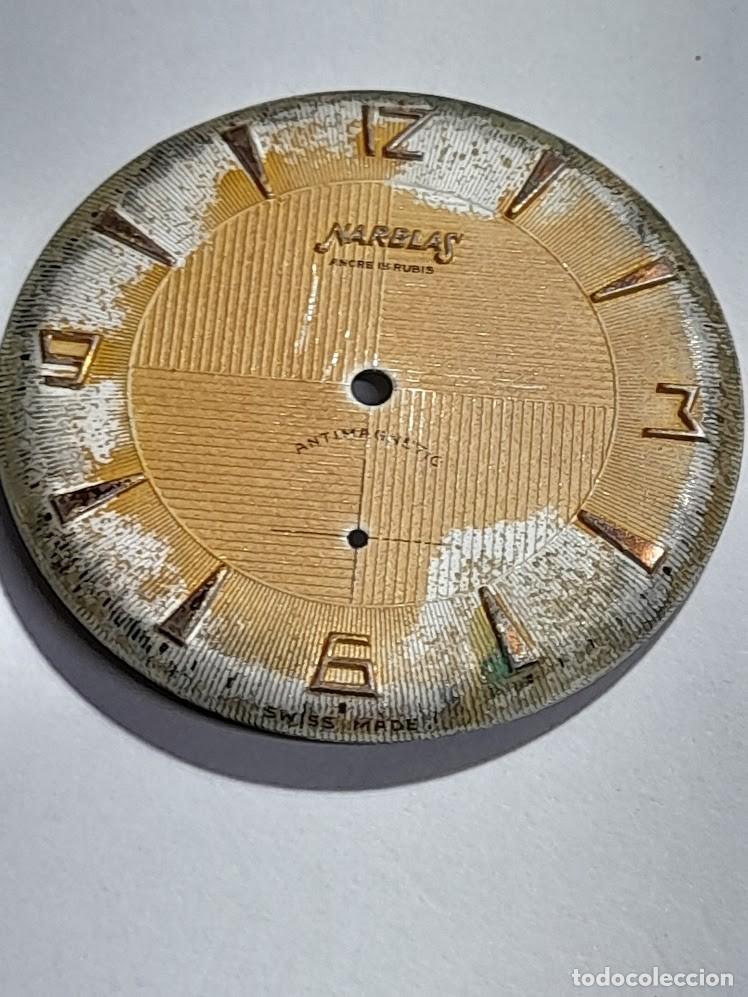 Recambios de relojes: Esfera vintage cab. 3 fotos y medidas - (cd-7H2R69)