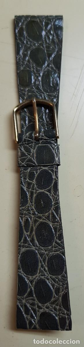 Spare Parts for Watches: Correa o pulsera antigua para reloj de 20 mm. Gris (NUEVA)