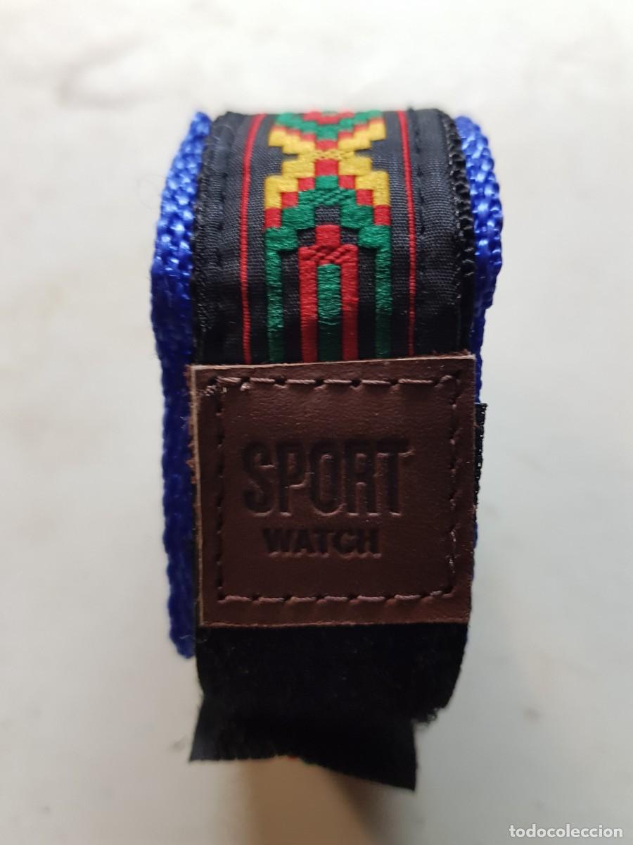 Ersatzteile f&uuml;r Uhren: Pulsera o correa para reloj de Perl&oacute;n con Fieltro de 25 mm. Estampada (NUEVA)