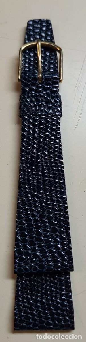 Pi&egrave;ces de rechange de montres et horloges: Correa o pulsera antigua para reloj de 20 mm. Azul (NUEVA)