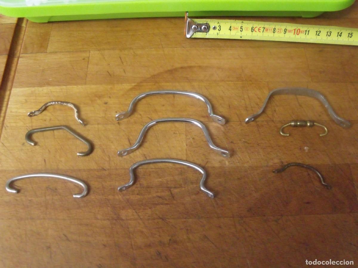 Ricambi di orologi: 9 manillas .para despertador antiguo-lote 561