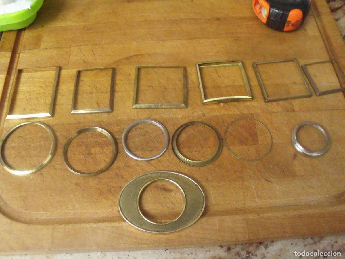Ersatzteile f&uuml;r Uhren: 13 cerquillos para relojes de sobremesa o despertadores-lote 561
