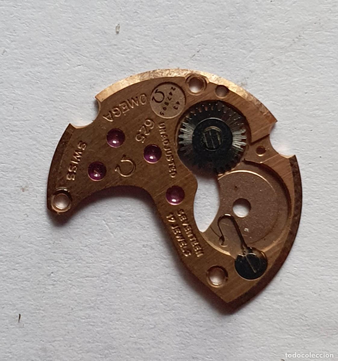 Pe&ccedil;as de reposi&ccedil;&atilde;o de rel&oacute;gios: PLATINA ruedas reloj mecanico omega 625