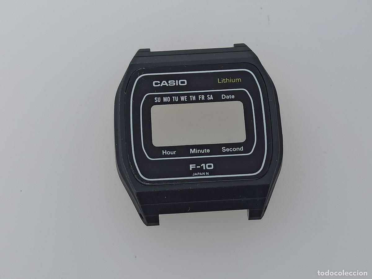 Pe&ccedil;as de reposi&ccedil;&atilde;o de rel&oacute;gios: Caja Casio F-10