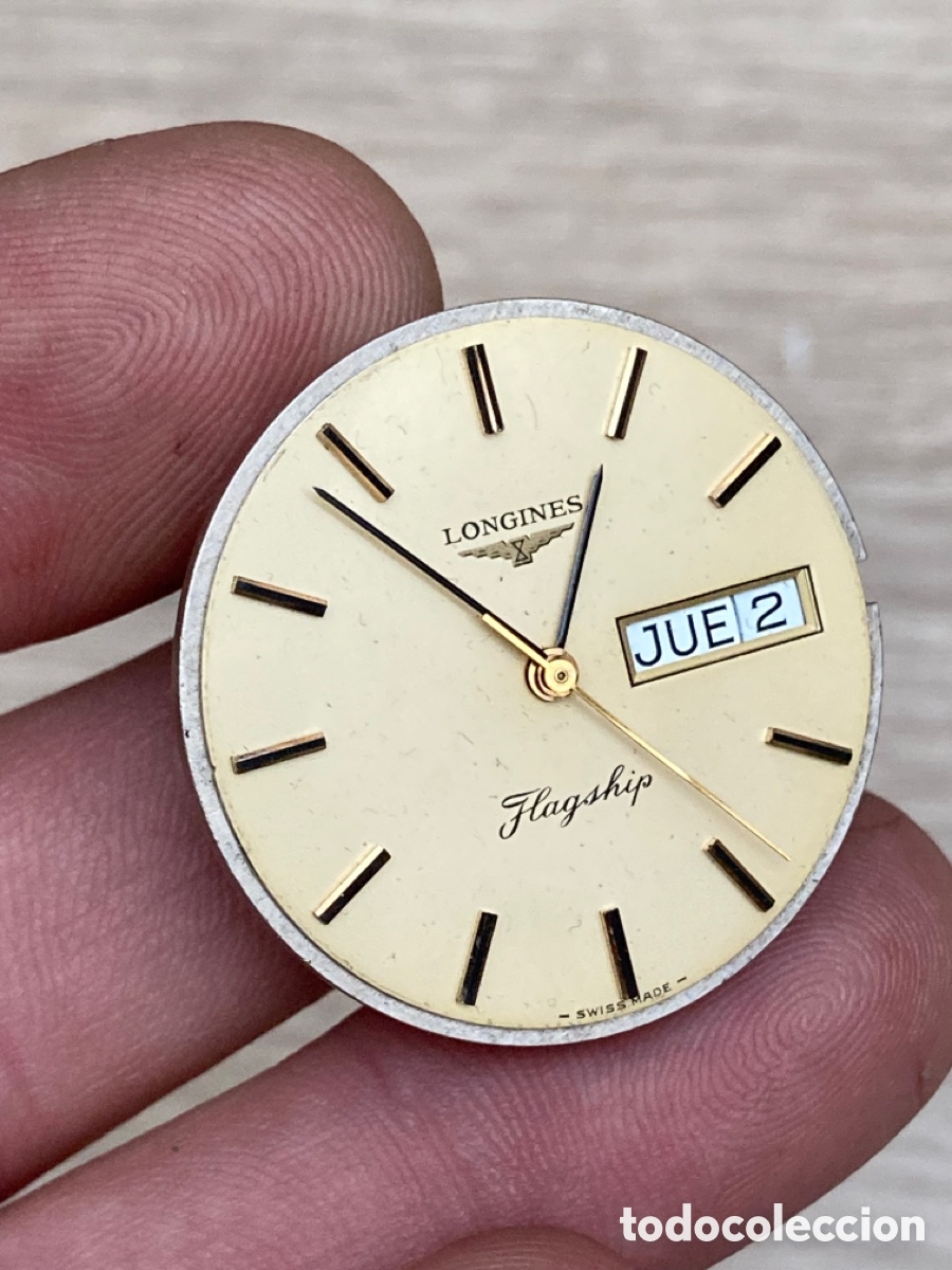 Pe&ccedil;as de reposi&ccedil;&atilde;o de rel&oacute;gios: Esfera reloj longines FLAGSHIP autom&aacute;tico