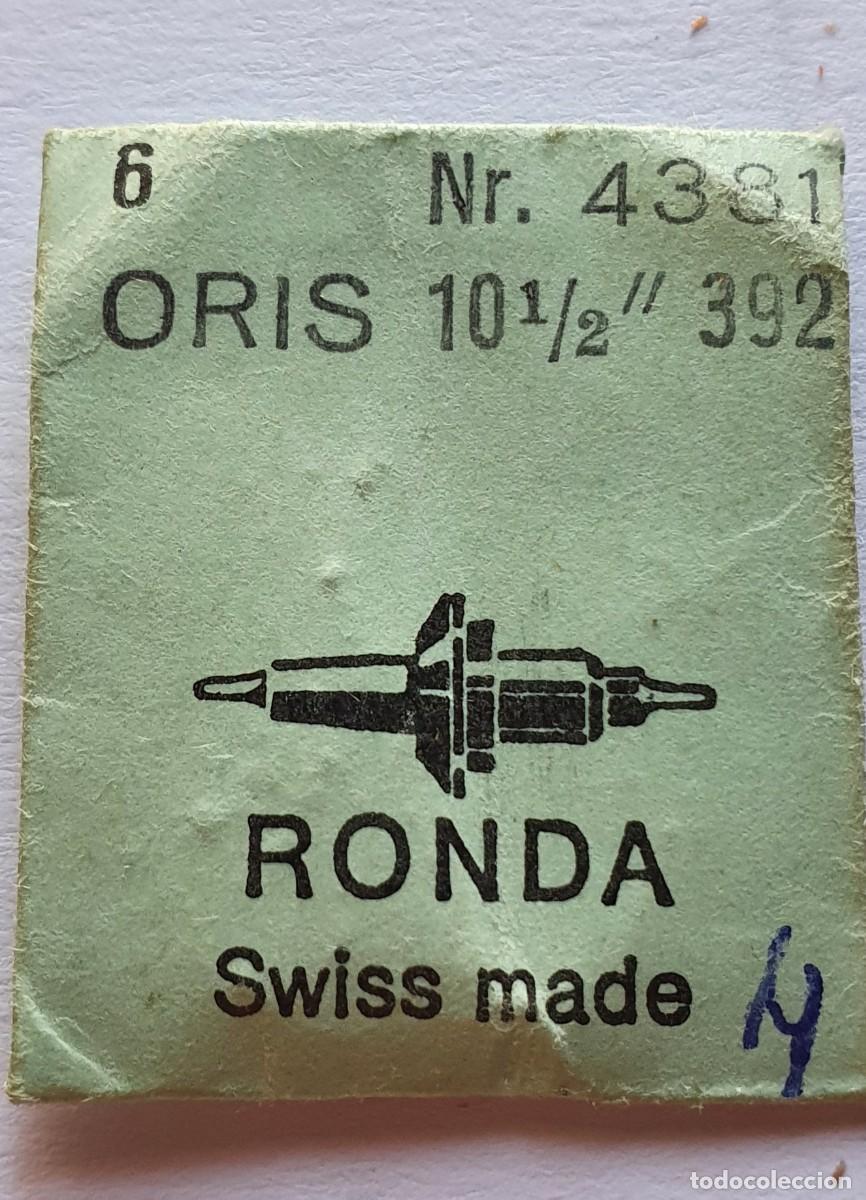 Recambios de relojes: ejes de volante ORIS 392 10 E UN EJE - Foto 1