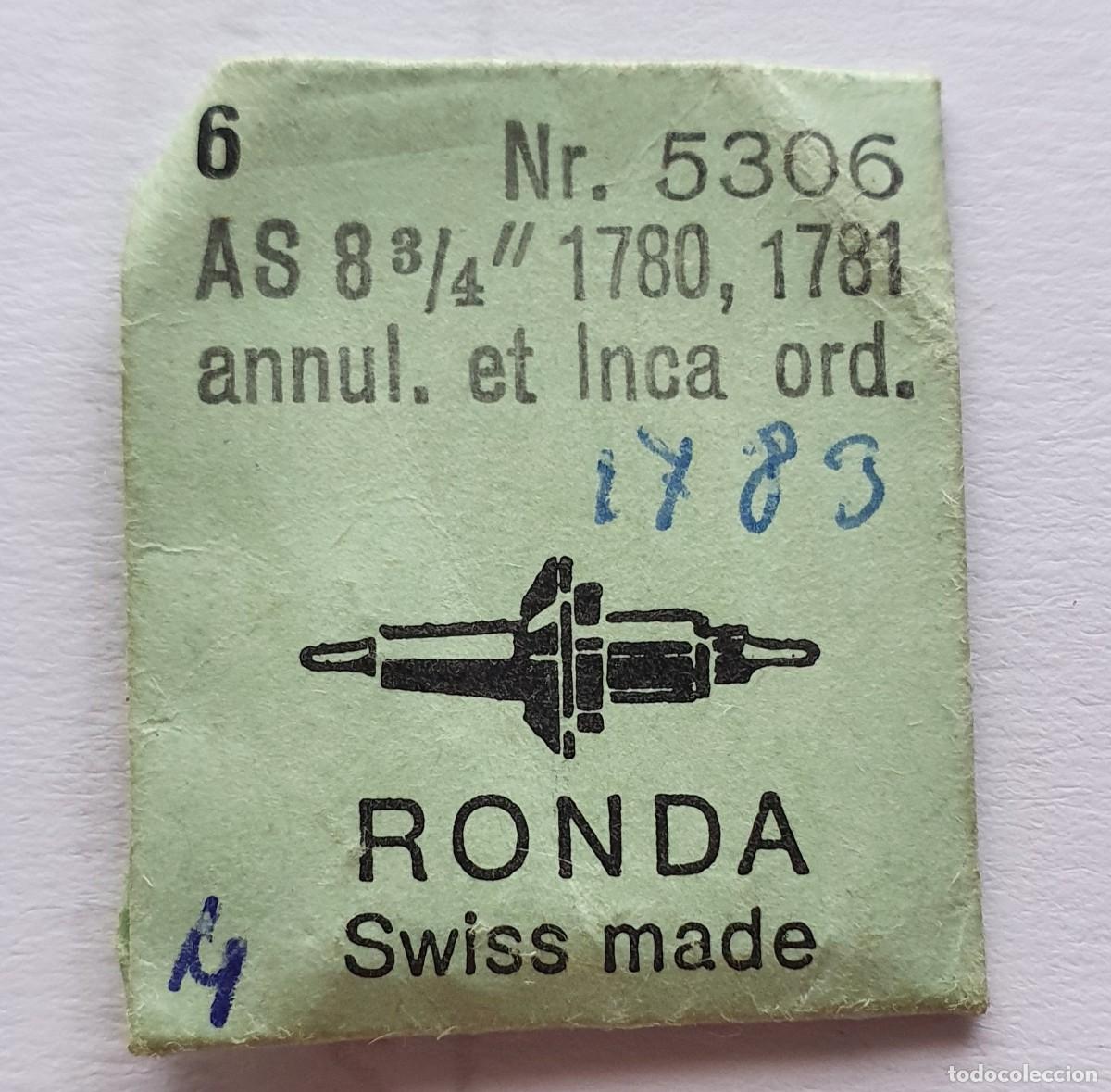 Ersatzteile f&uuml;r Uhren: ejes de volante AS 1780-1781-1783 INCA 5 EUROS 1 EJE