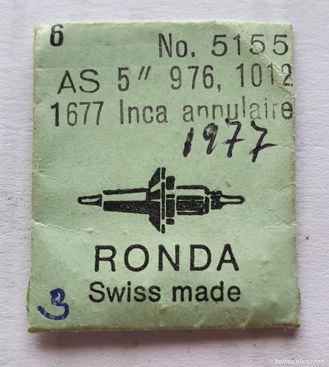 Ersatzteile f&uuml;r Uhren: ejes de volante AS 976-1012-1677 INCA 5 EUROS 1 EJE
