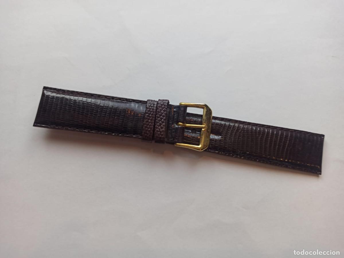 Ricambi di orologi: Correa de piel de lagarto