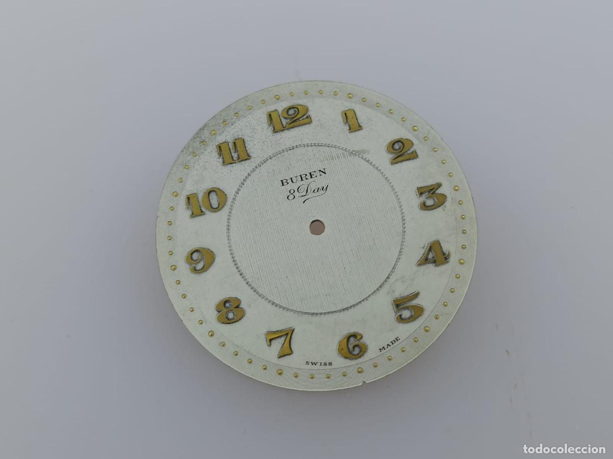 Ricambi di orologi: Esfera reloj Buren 8 Day