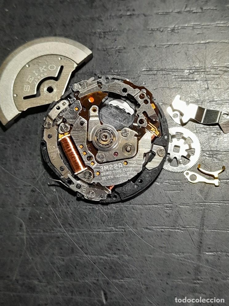 Pe&ccedil;as de reposi&ccedil;&atilde;o de rel&oacute;gios: Seiko - 2M22A - para recambios - 2 fotos - (cd-7027)
