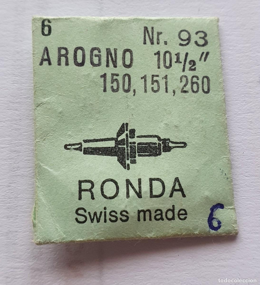 Ricambi di orologi: ejes de volante arogno 150-151-260