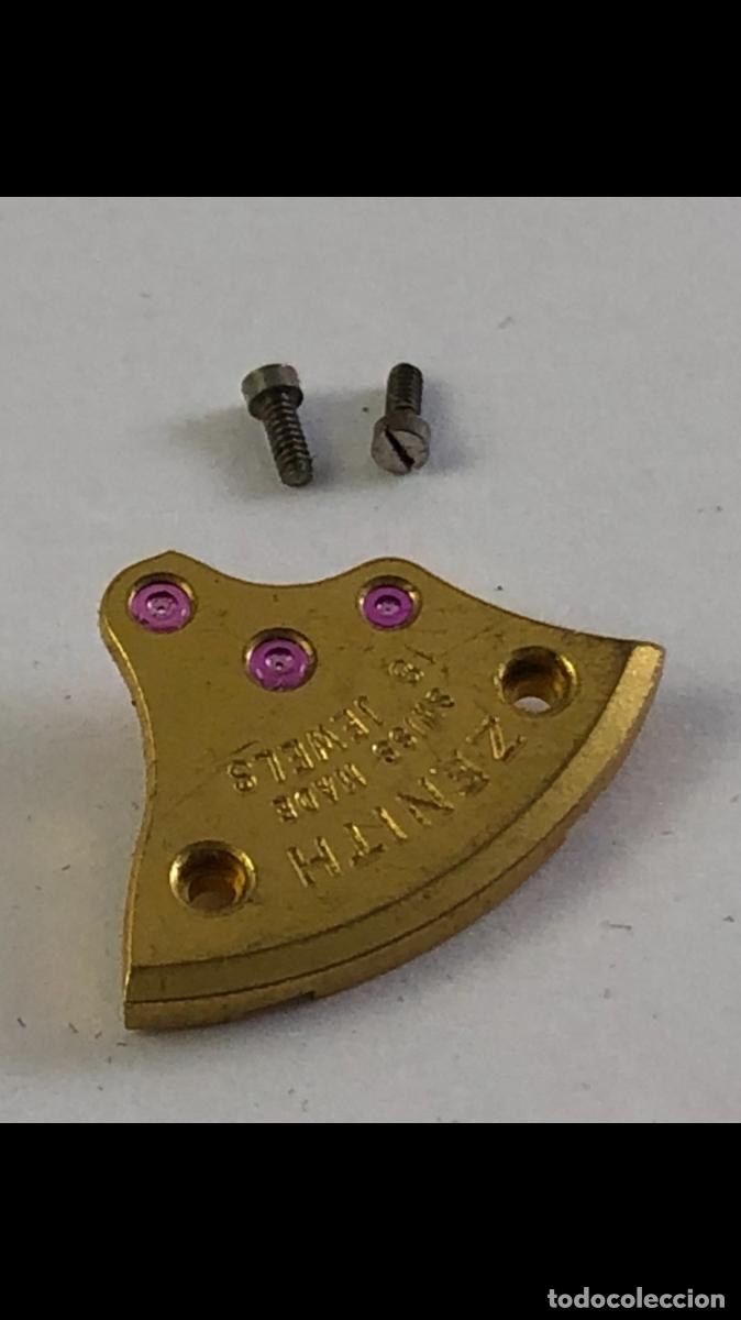 Ersatzteile f&uuml;r Uhren: ZENITH CAL. 120 Part Pieza Pieza del puente de la rueda del tren &rdquo;