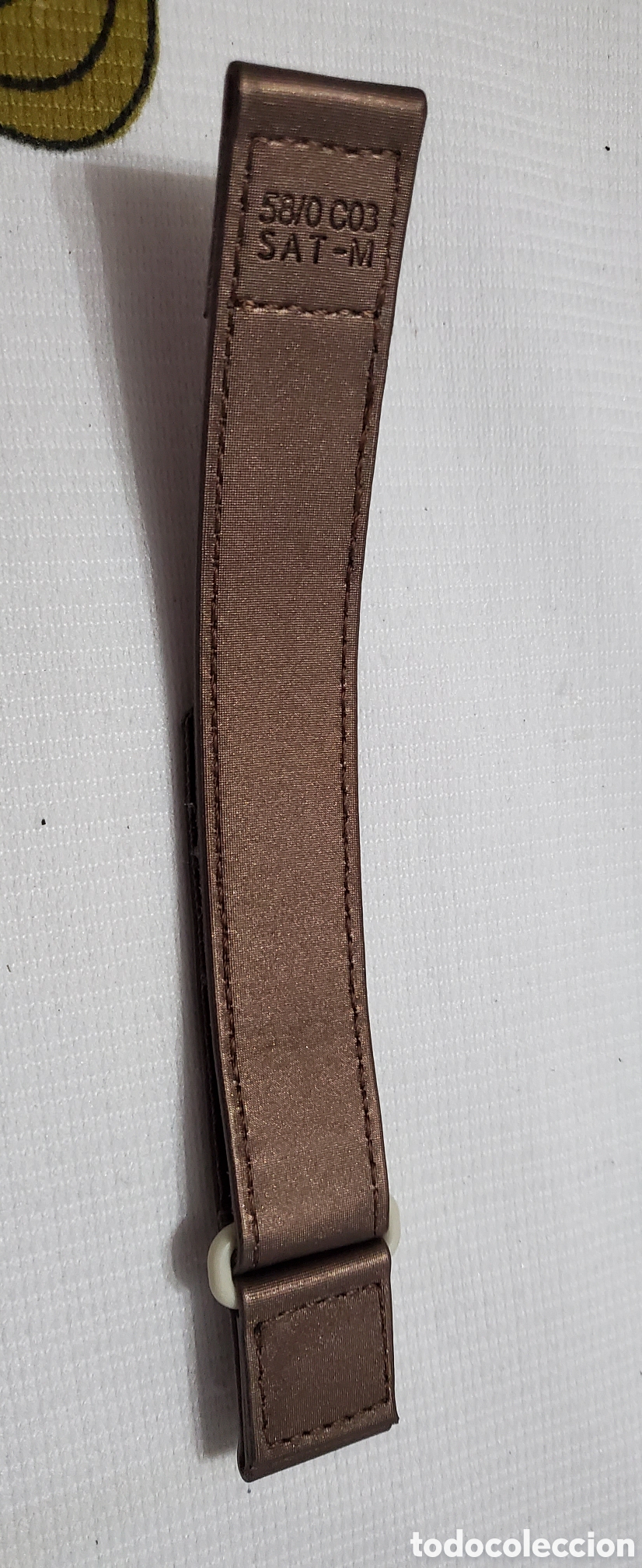 Recambios de relojes: correa omega swatch NUEVA - Foto 2