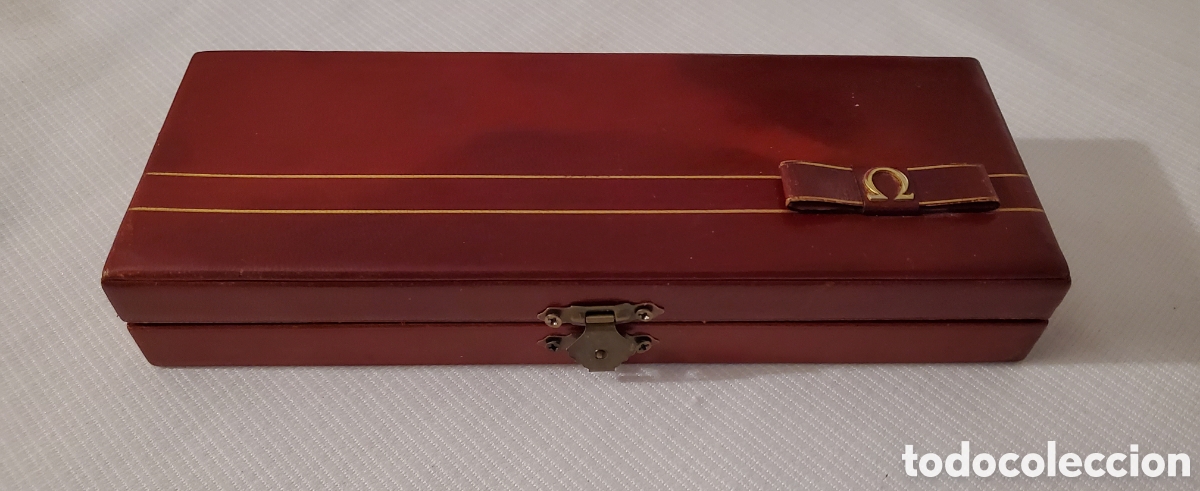 Pe&ccedil;as de reposi&ccedil;&atilde;o de rel&oacute;gios: Omega a&ntilde;os 40 caja madera 22 cm RRR